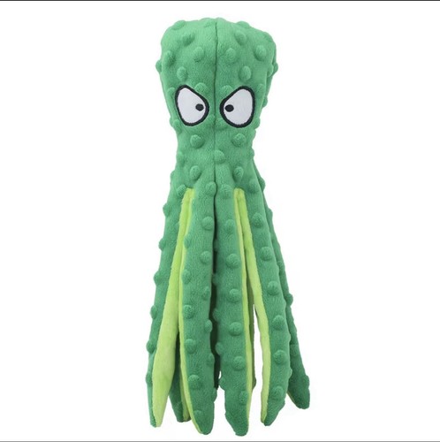 Dog toy octopus plush - octopus,