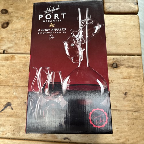 Port decanter set with - with, 4