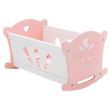 49cm Wooden Dolls Cot With