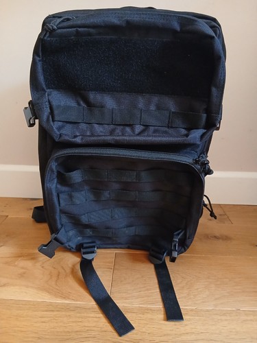 Black tactical backpack 45l - tactical,