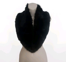 Vintage REAL FUR  Soft Black