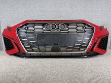 2020 - 2024 AUDI S3 + A3 S LINE 8Y FRONT BUMPER COMPLETE & ALL GRILLS  (#343)