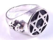 Star Of David Magen Judaica Silver Ring Kabbalah Gift Jewish Israel Jewellery