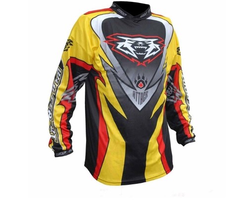 Adult motocross yellow - , shirt