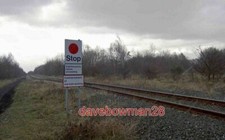 PHOTO  STOP SIGN FOR RAILWAY