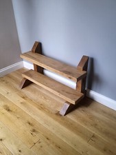 Solid Oak Shoe Rack