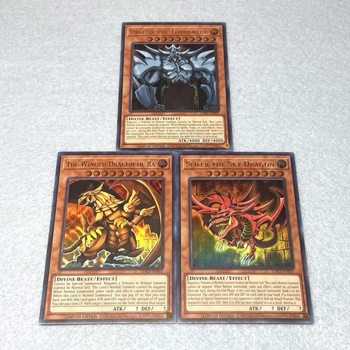 Yugioh egyptian god - yugioh, cards