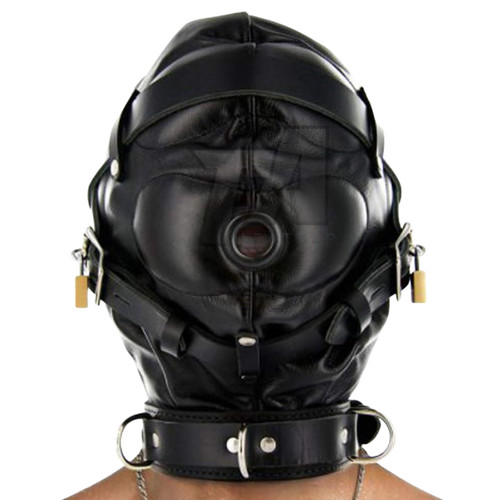 Genuine leather padded bondage - genuine,