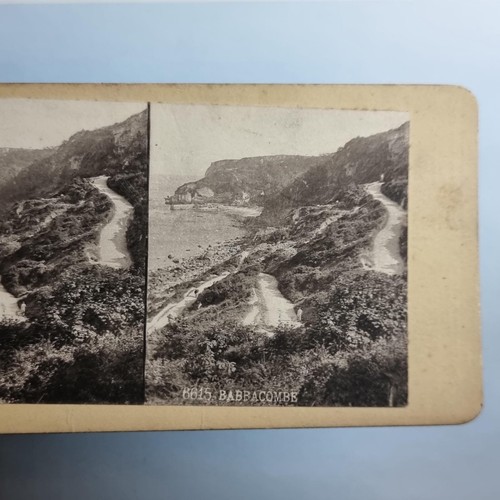 Babbacombe stereoview c1880 - stereoview,