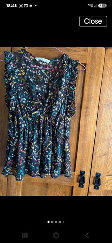Zara women floral blouse - zara,