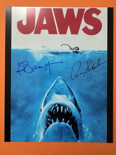 Jaws movie photo signed - jaws, by