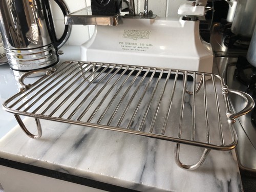 Vintage silver plated cooling