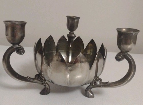 Vtg leonard silver plated - vtg,
