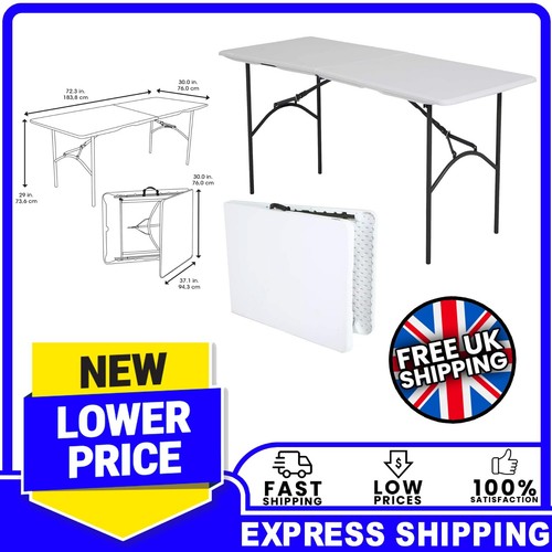 6ft folding heavy duty - duty, plastic