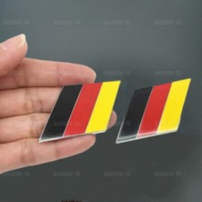 Germany flag sticker - 2x,