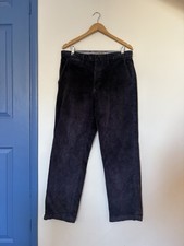 M&S Mens Navy Corduroy