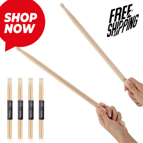 Wood drum sticks - drum,