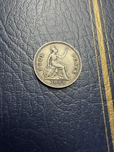 Victoria 1888 silver fourpence - 1888,