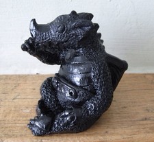 Baby Dragon With Nappy On Made From Coal From Wales