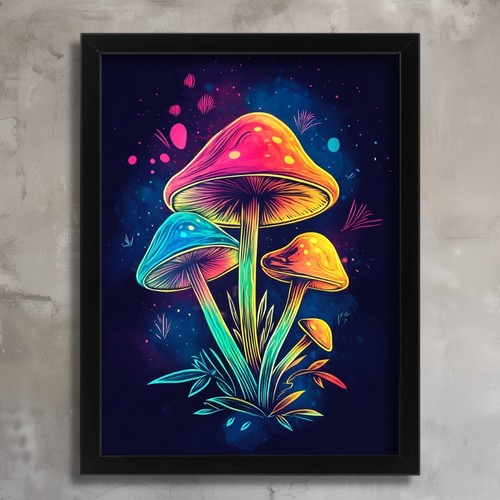 Psychedelic art print magic - art,