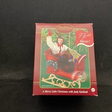 JUDY GARLAND Merry Christmas - Carlton Ornament  #96 2003 - NEW in the box
