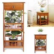 1 Drawer Cabinet Storage Table