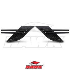 GLOSS BLACK SIDE WING AIR VENT