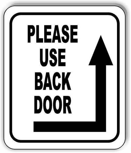 Please use back - , around