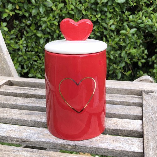 Rae dunn red heart scented - dunn,