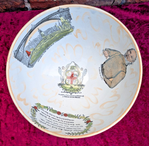 Antique c1830 large sunderland - c1830,