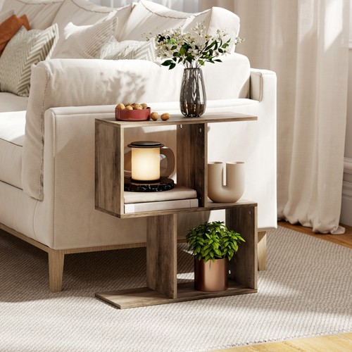 Homcom side table narrow end - homcom,
