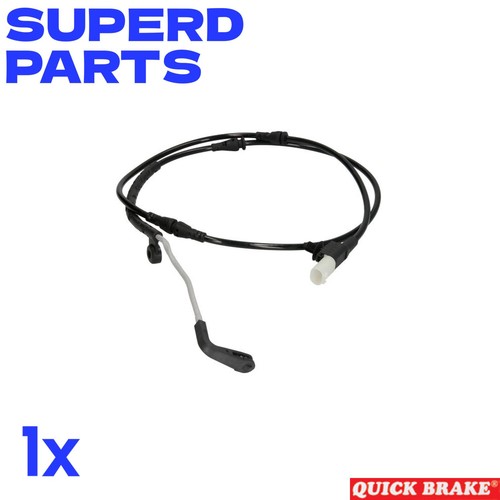 Brake pad wear - wear, front