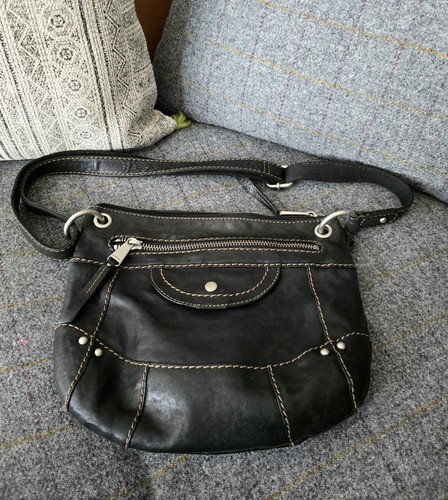 Fossil soft black leather - soft,