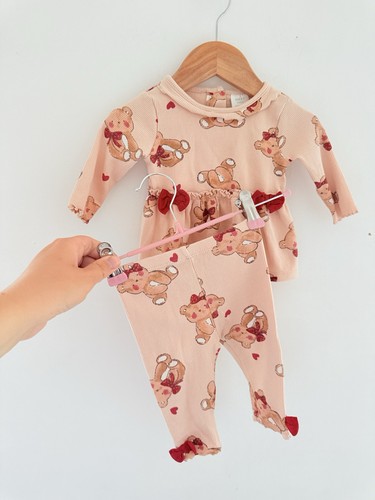 Next baby girls 2pc teddy - next, bear