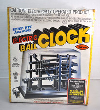 SEALED Vintage Arrow Handicraft Electric Rolling Ball Clock 1978 NOS