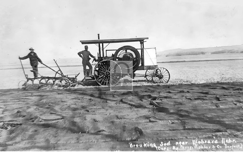 Farming plow tractor breaking - plow,