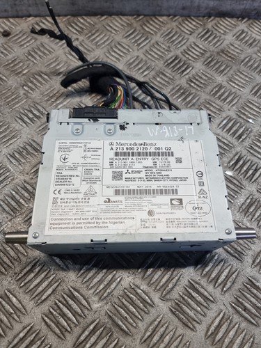 Mercedes e220 sat nav head - sat,