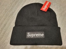 Supreme Beanie hat in Black