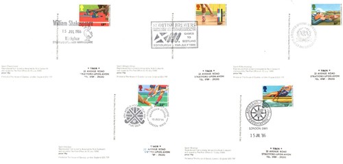 1986 phq sport - sport, fdc