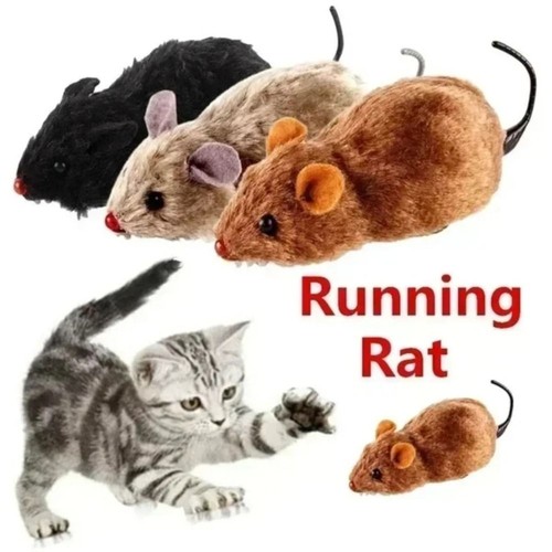 1pc lifelike running rat toy - 1pc,