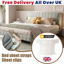 4PCS Bed Sheet Mattress Holder Fastener Grippers Firm Tight Easy Installation