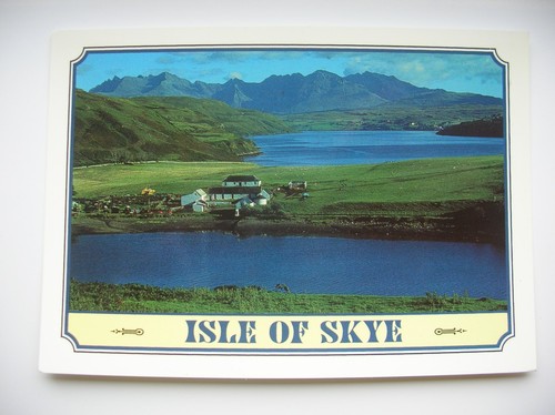 Skye postcard cuillins - skye,
