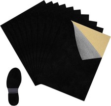 10 Pcs Stick-On Faux Suede