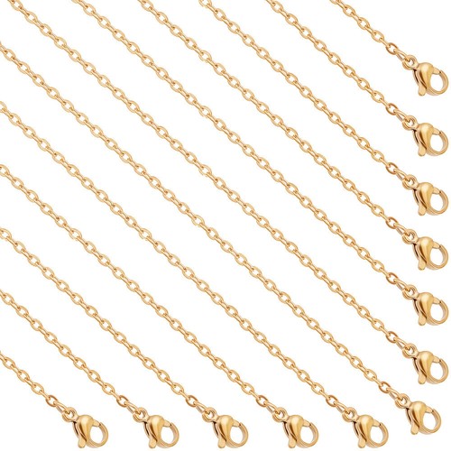 18k gold plated - gold, stainless