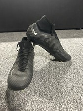 Rare Nike Mercurial Vapor Superfly 9 Elite FG Football Boots Size 7 Blackout 