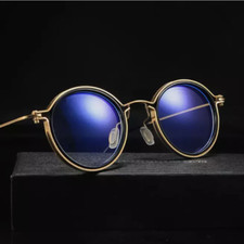 Retro round anti blue light - anti,