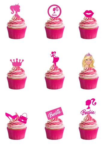 Cake toppers barbie - barbie, 30