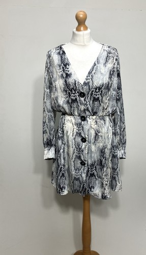 Zara dress size large grey - size,