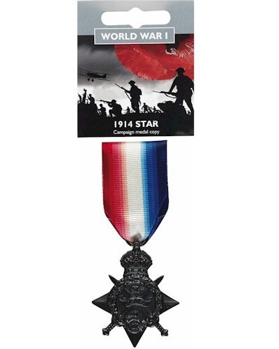 British replica 1914 star - british,