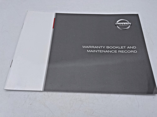 Nissan service book - nissan,
